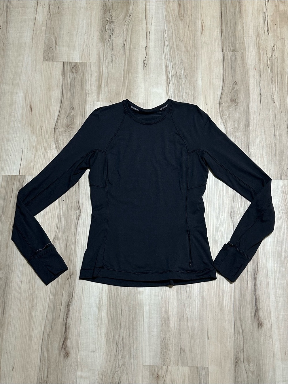 Lululemon Its Rulu Run Long Sleeve Shirt in Black Women’s Size 6